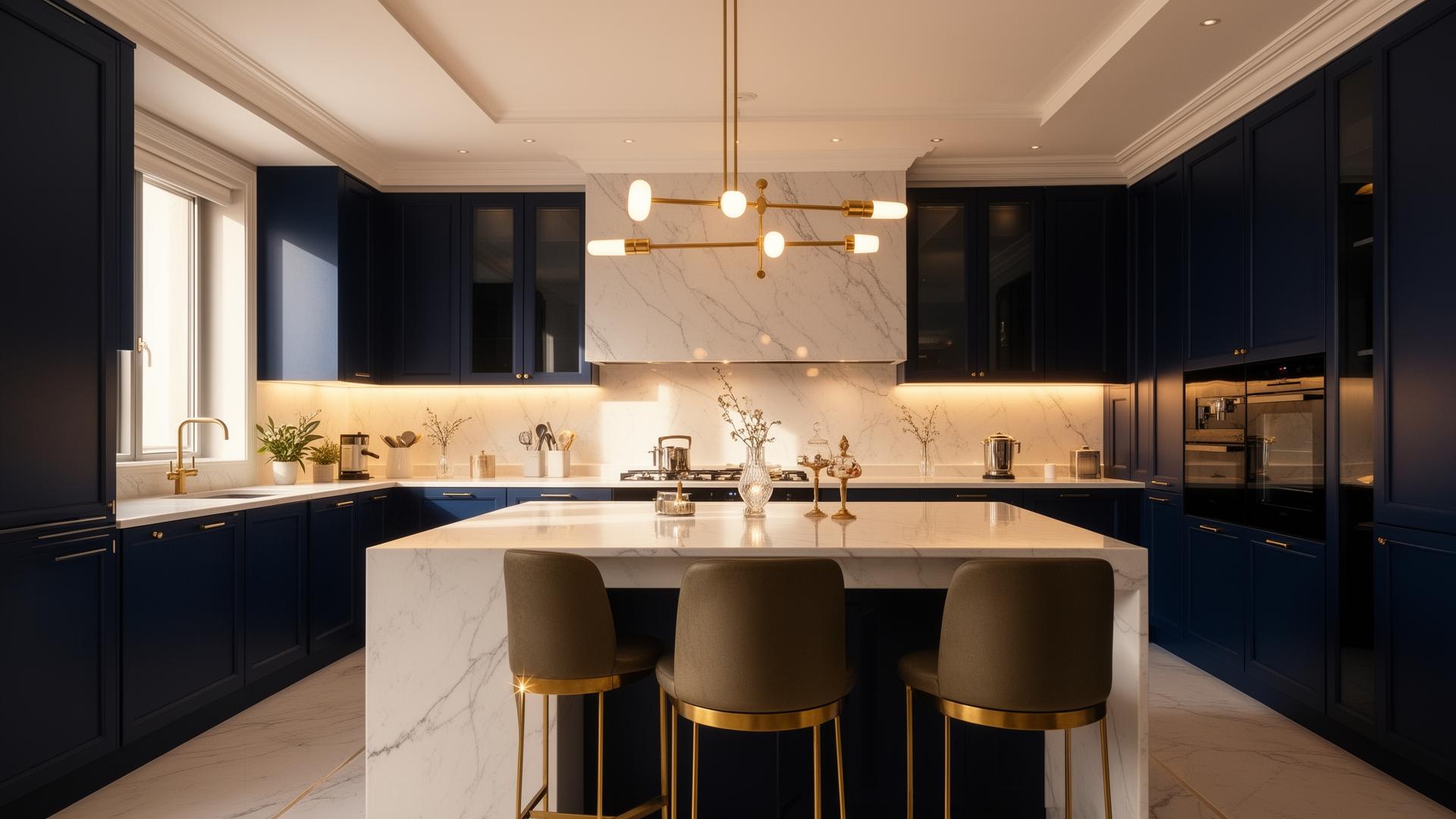 Sparkling clean modern kitchen